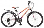 Велосипед 24' хардтейл STELS NAVIGATOR-400 V серый/зеленый/белый 21 ск., 14' (19-З)